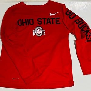 Girls/boys Ohio state long sleeve shirt size M